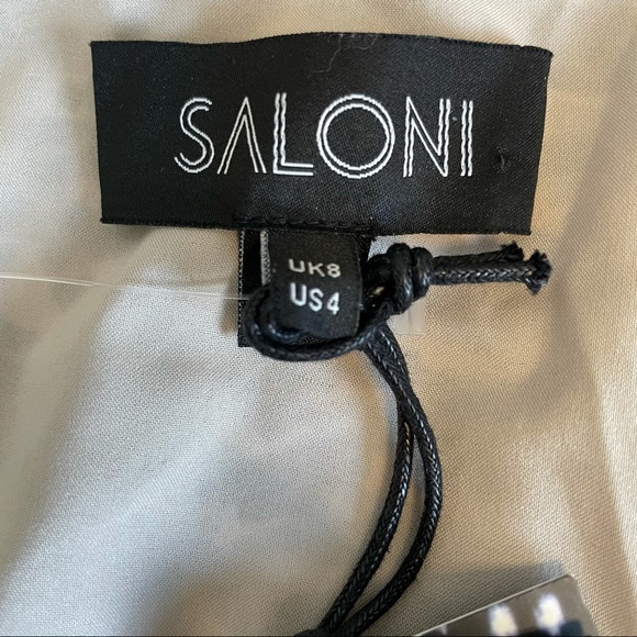 SALONI Lea Wrap Mini Dress - Picture 12 of 12